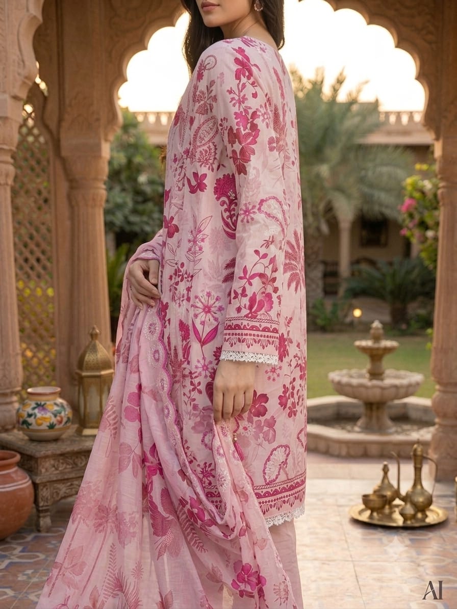 Chikenkari 3 picec suit,s