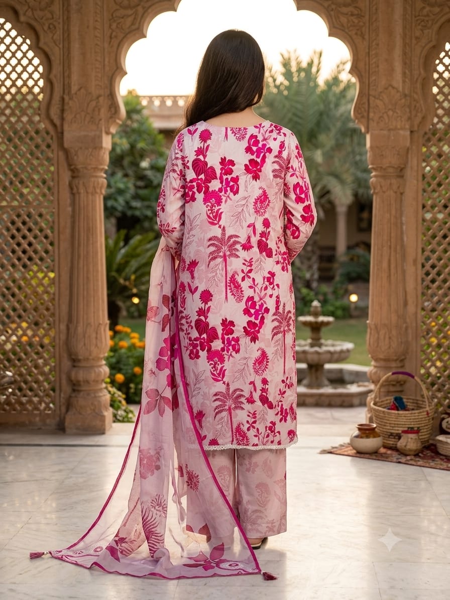 Chikenkari 3 picec suit,s