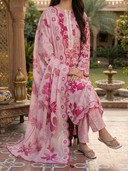 Chikenkari 3 picec suit,s