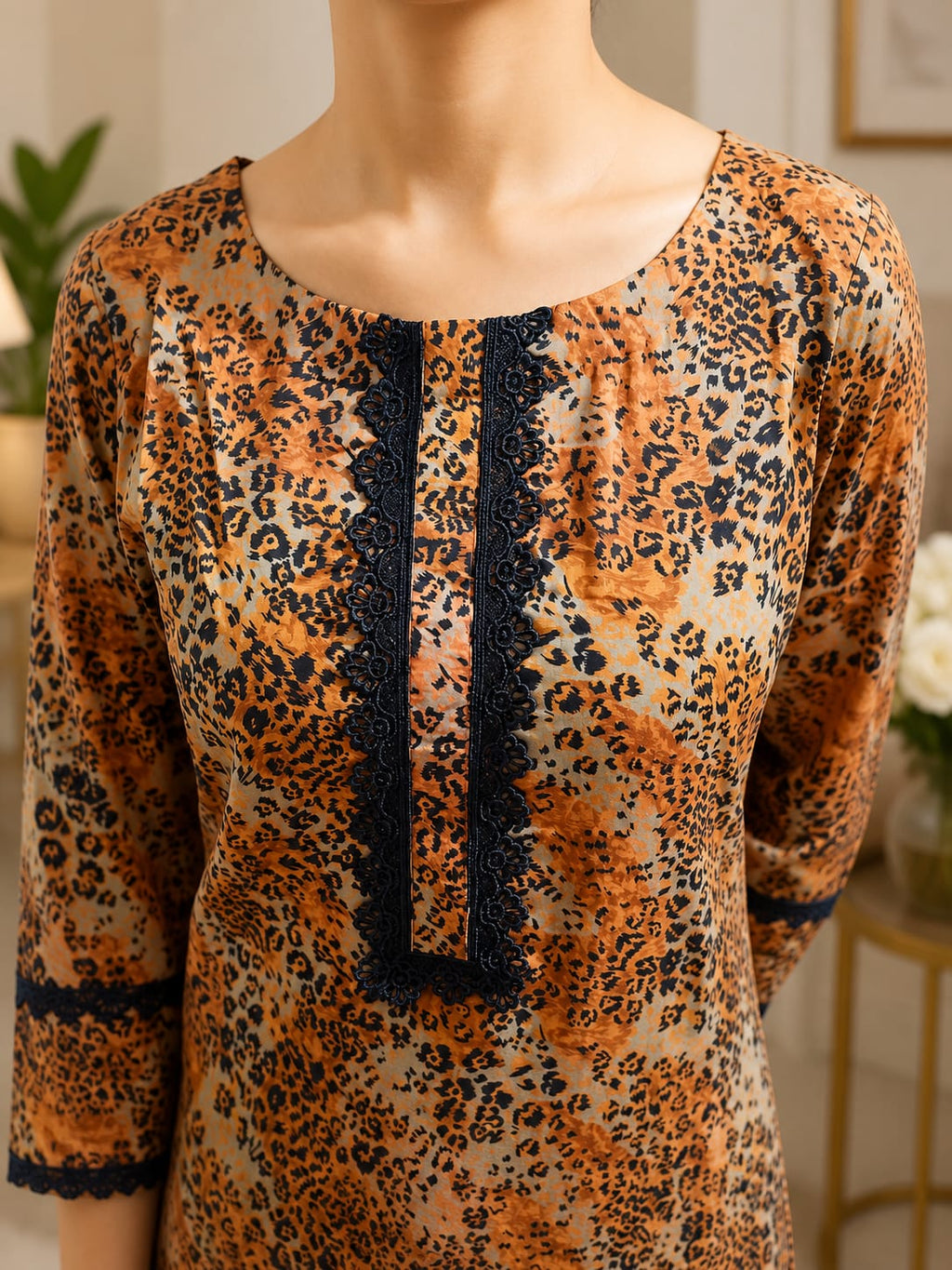 Wild Grace -3 piece printed suit