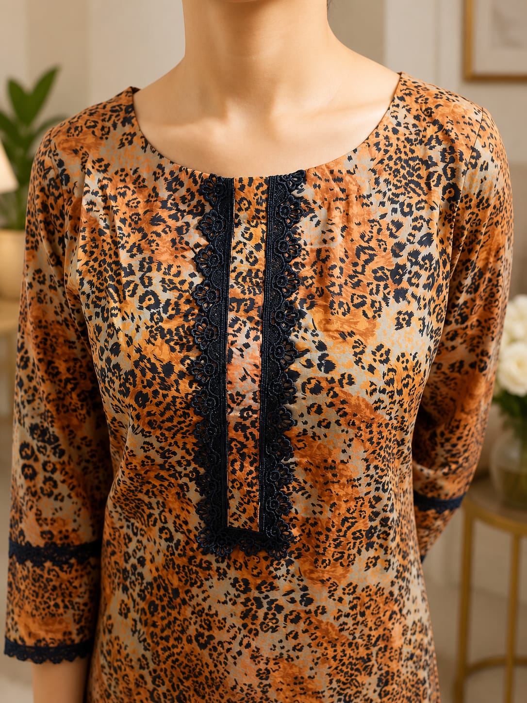 Wild Grace -3 piece printed suit
