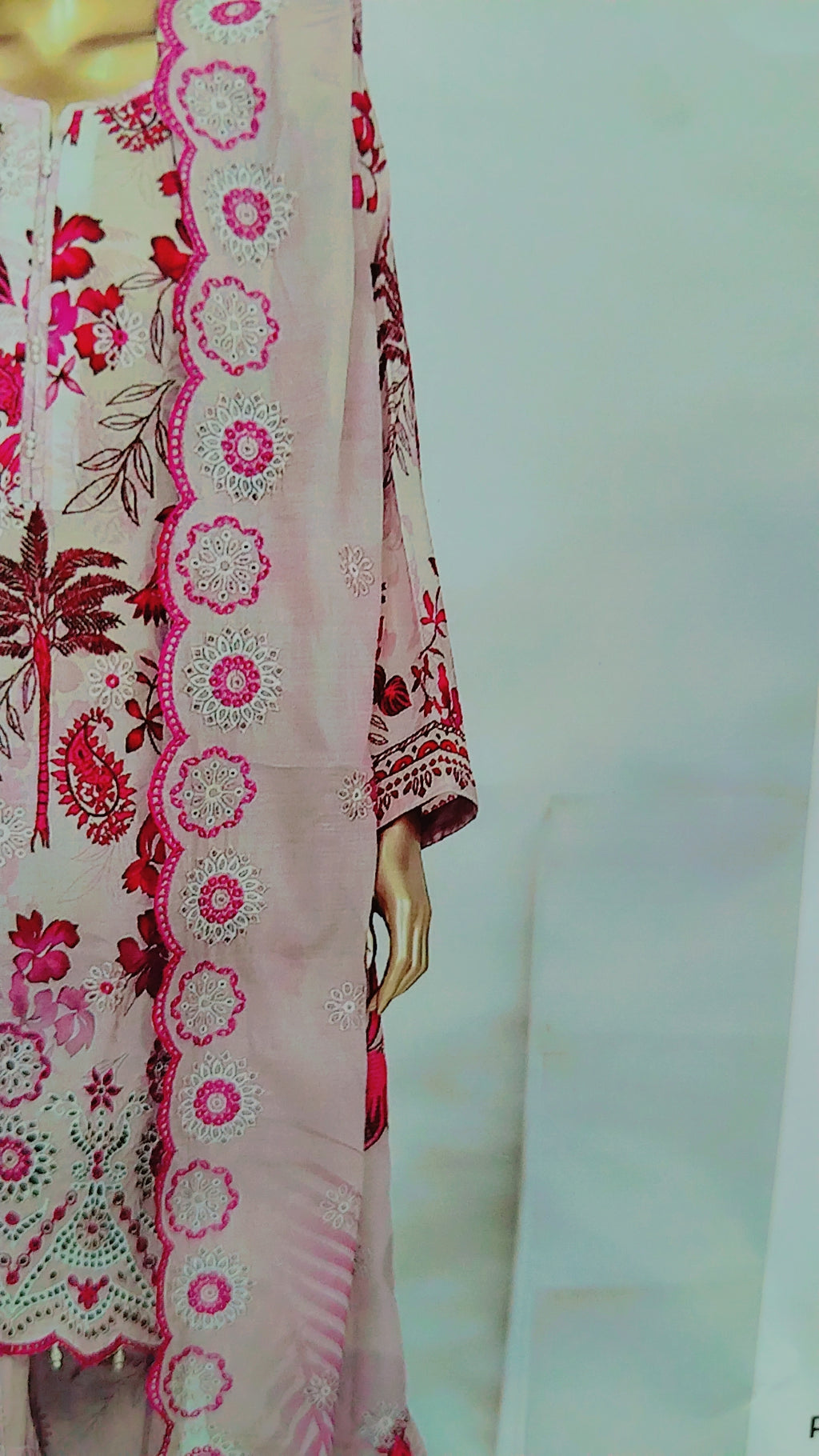 Velmora Chicken Embroidered Elegance